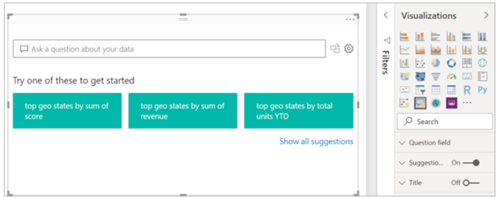 Power BI Q&A Feature